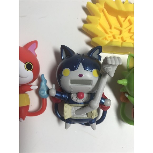 Yo-kai Watch 2” Figure 2015 Hasbro Lot Of 4 Figures Plus Backdrop Piece - Picture 3 of 6